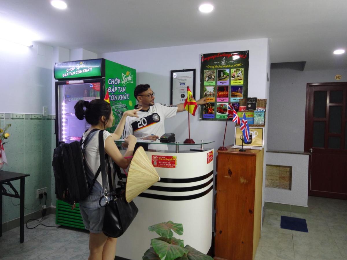 Language Exchange Hostel 2 Ho Chi Minh-staden Exteriör bild